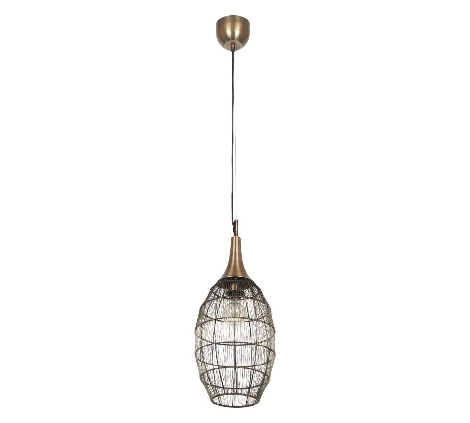 SORAYA | Pendant | Old brass | Metal
