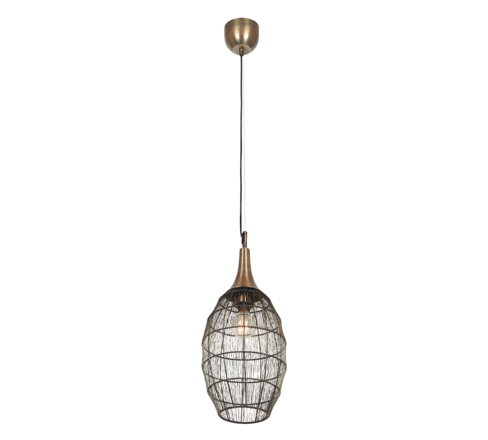SORAYA | Pendant | Old brass | Metal