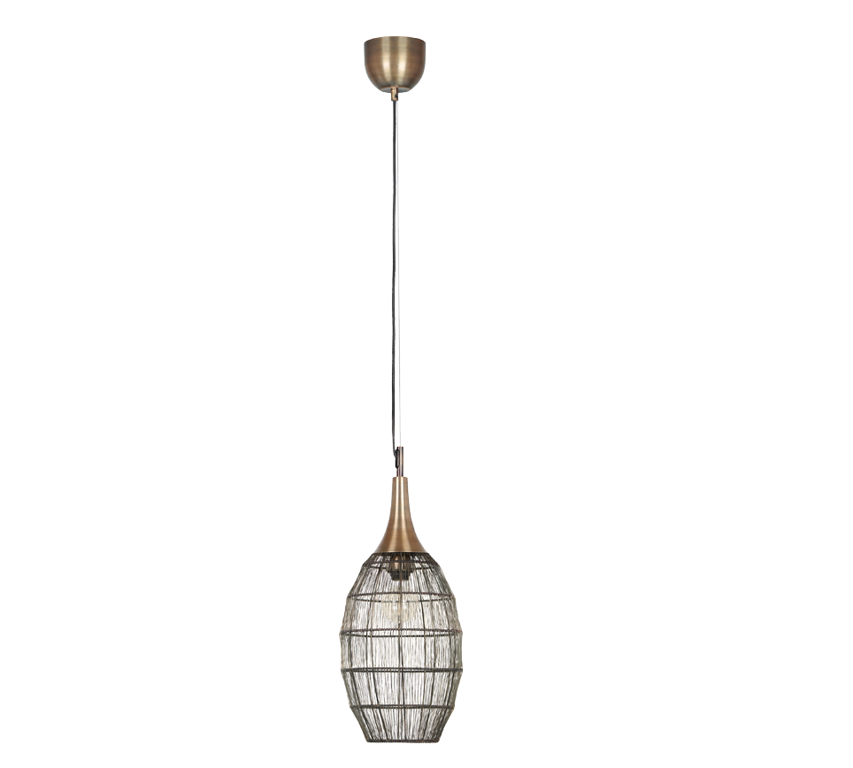 SORAYA | Pendant | Old brass | Metal