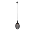 SORAYA | Pendant | Black mat | Metal