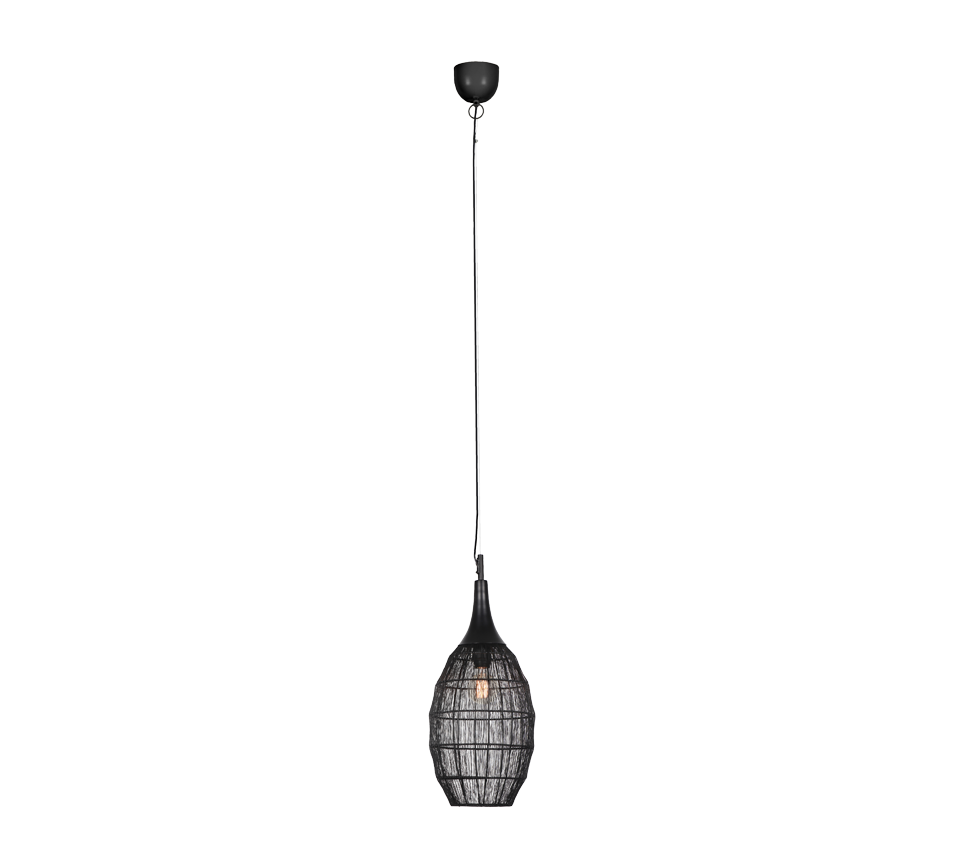 SORAYA | Pendant | Black mat | Metal