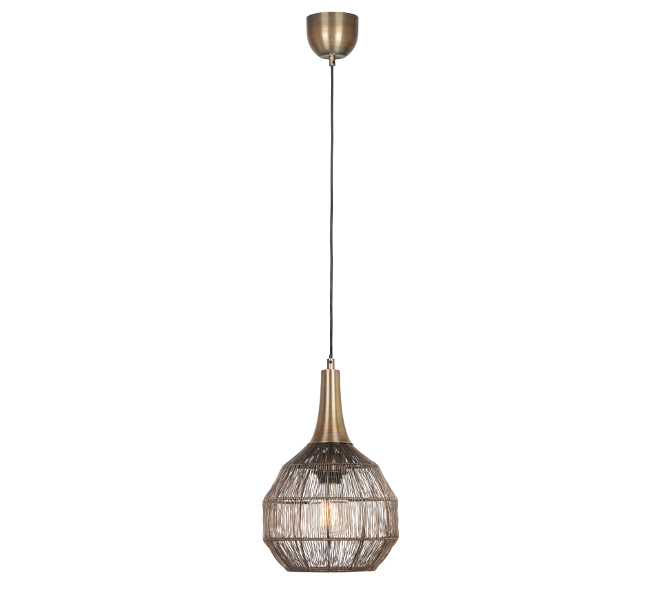 SORAYA | Pendant | Old brass | Metal