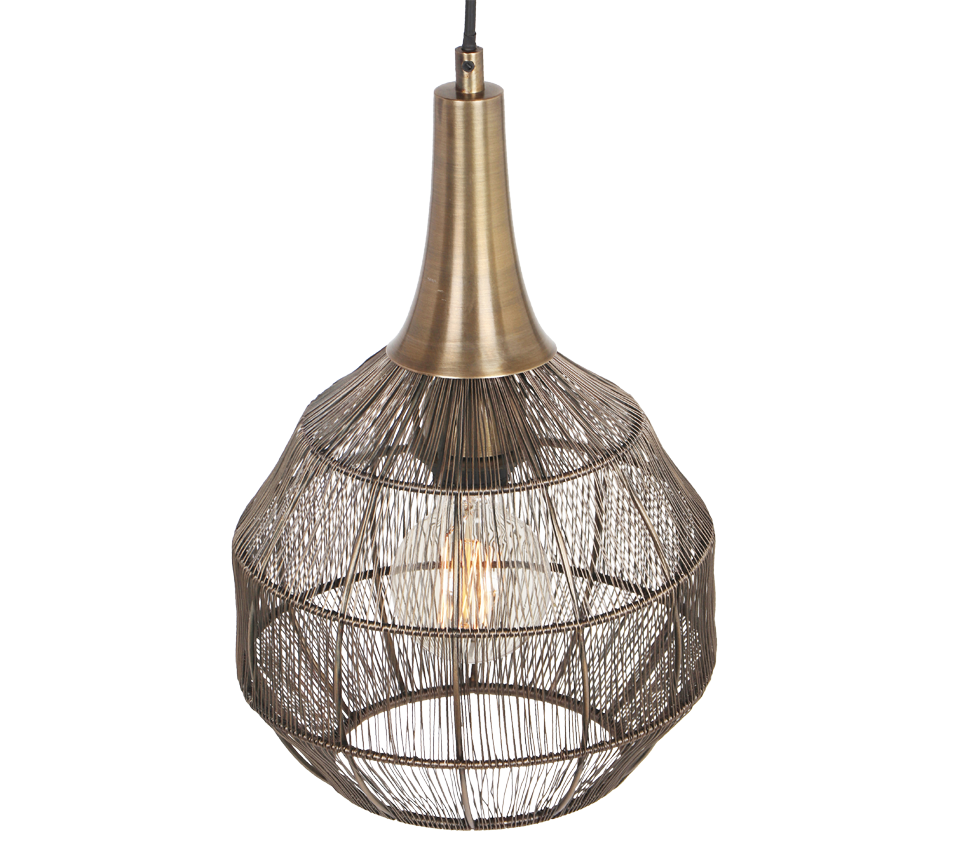 SORAYA | Pendant | Old brass | Metal