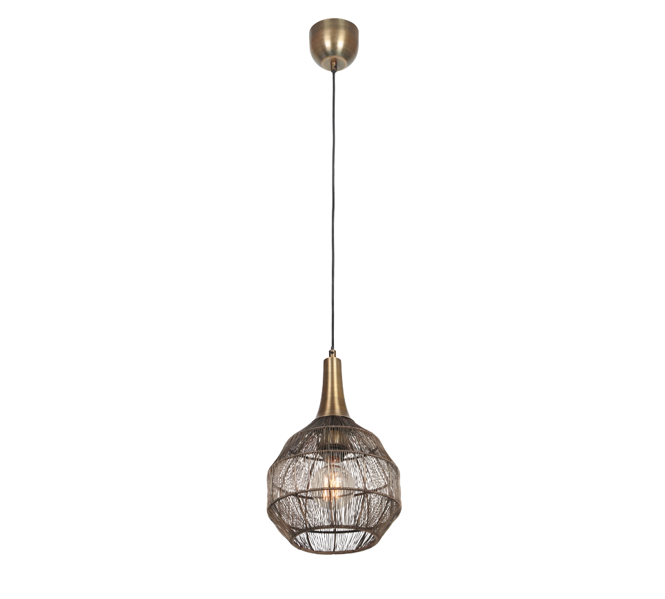 SORAYA | Pendant | Old brass | Metal