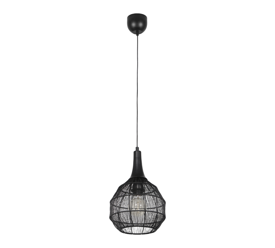 SORAYA | Pendant | Black mat | Metal