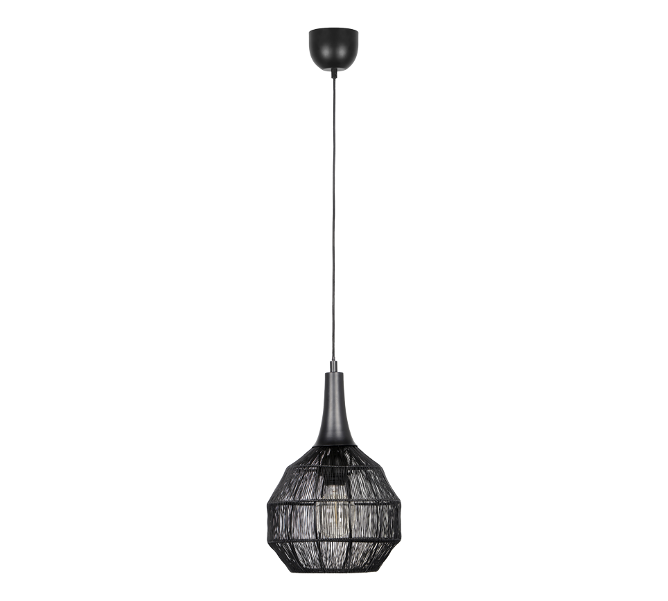 SORAYA | Pendant | Black mat | Metal