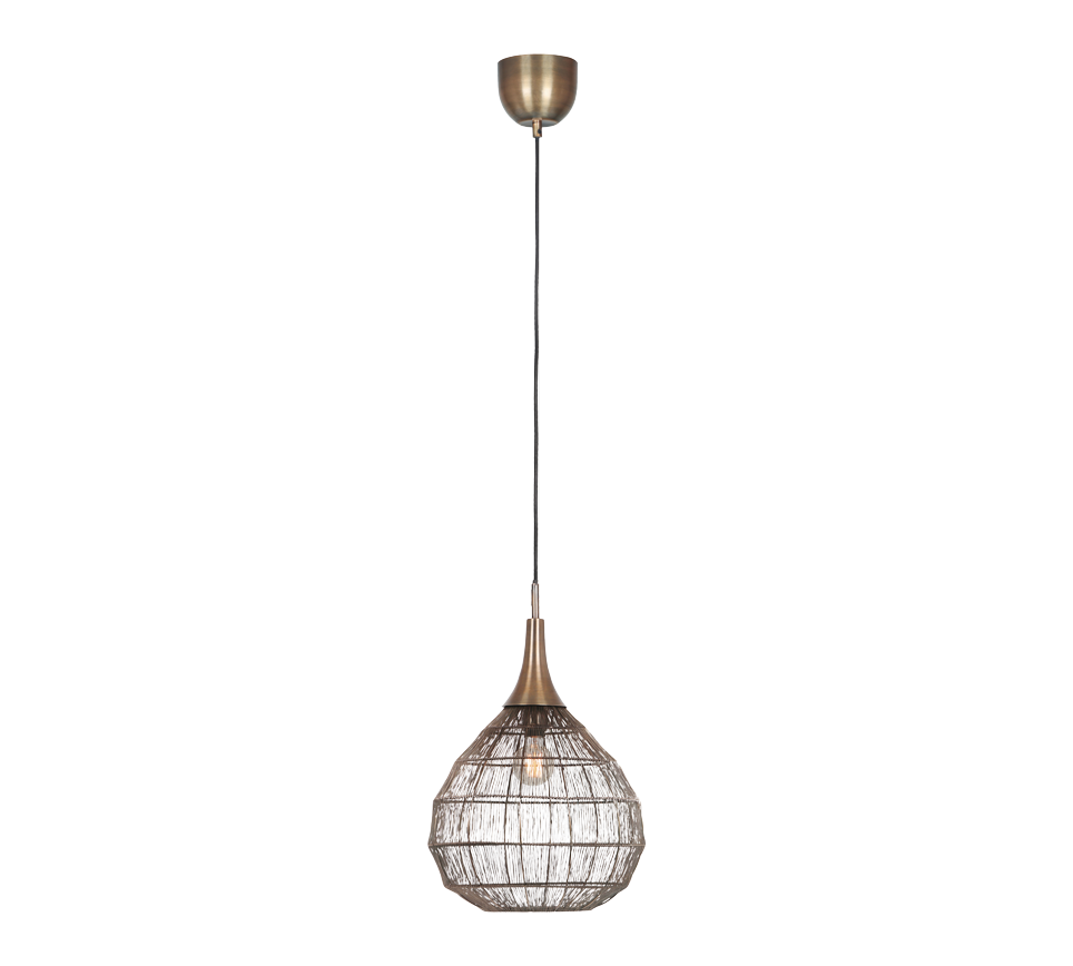 SORAYA | Pendant | Old brass | Metal