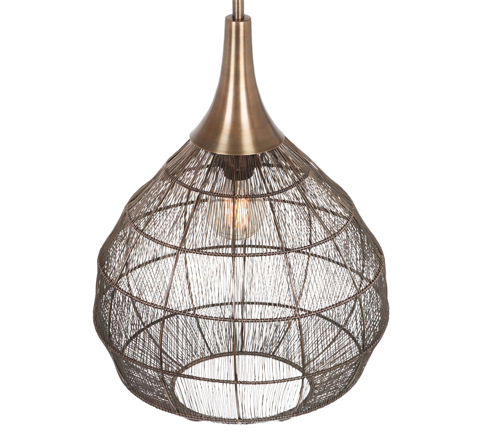 SORAYA | Pendant | Old brass | Metal