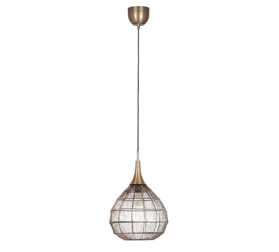 SORAYA | Pendant | Old brass | Metal