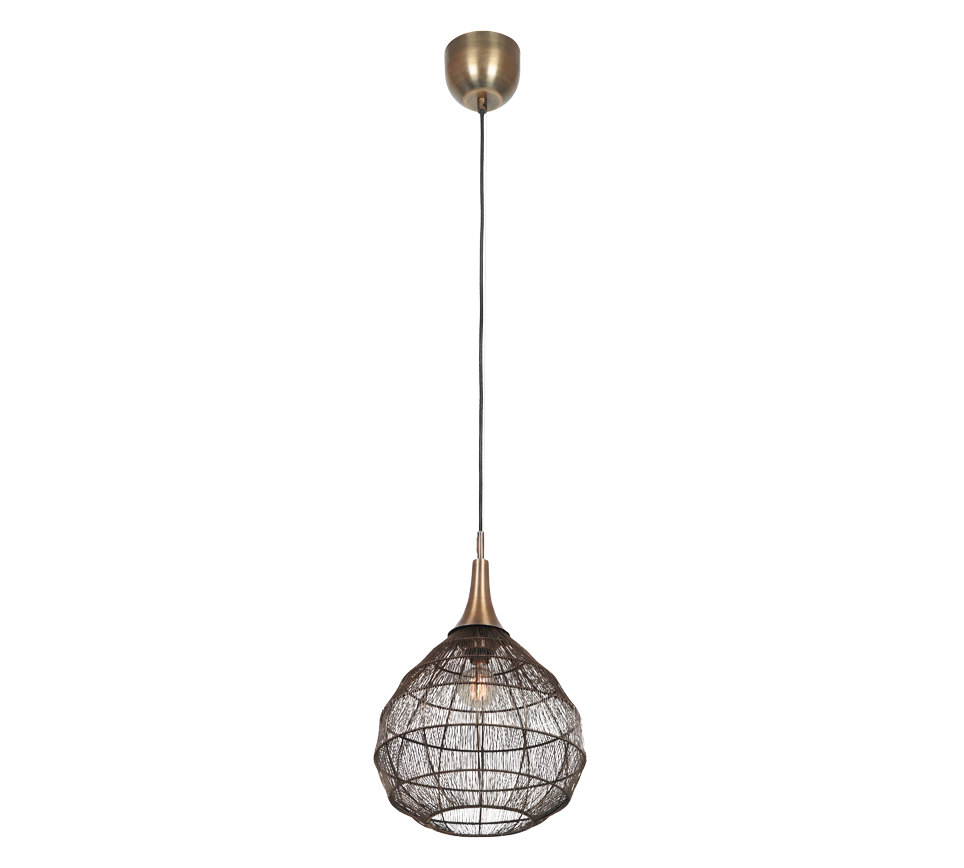 SORAYA | Pendant | Old brass | Metal