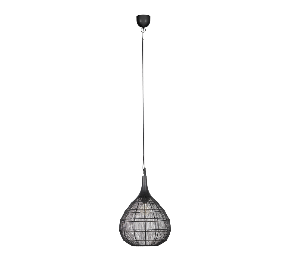 SORAYA | Pendant | Black mat | Metal