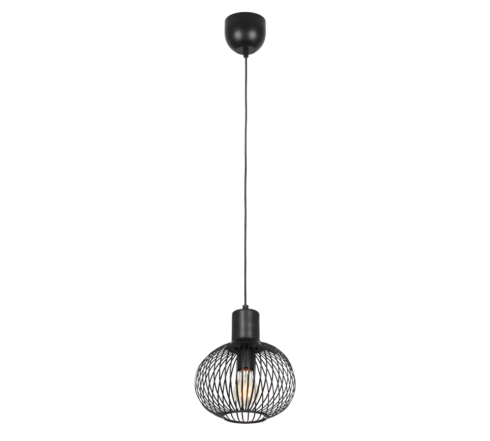 GILA | Pendant | Black mat | Metal