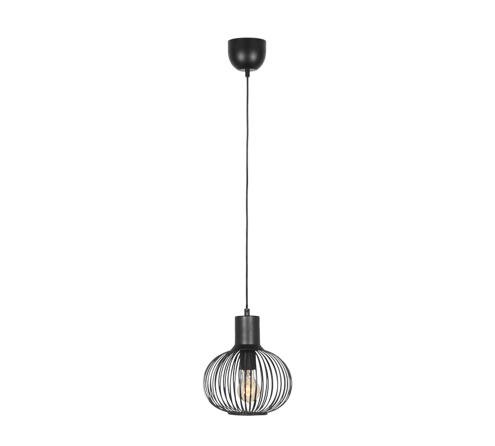 GILA | Pendant | Black mat | Metal