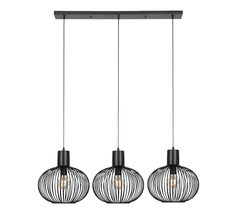 GILA | Pendant | Black mat | Metal