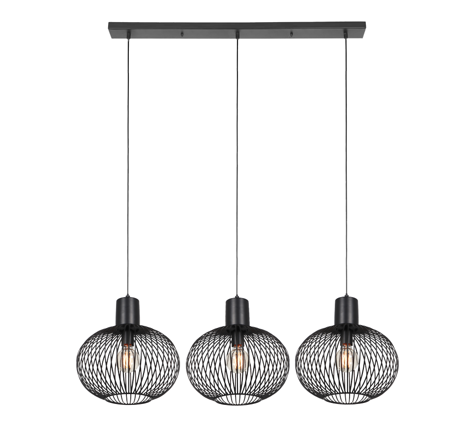 GILA | Pendant | Black mat | Metal