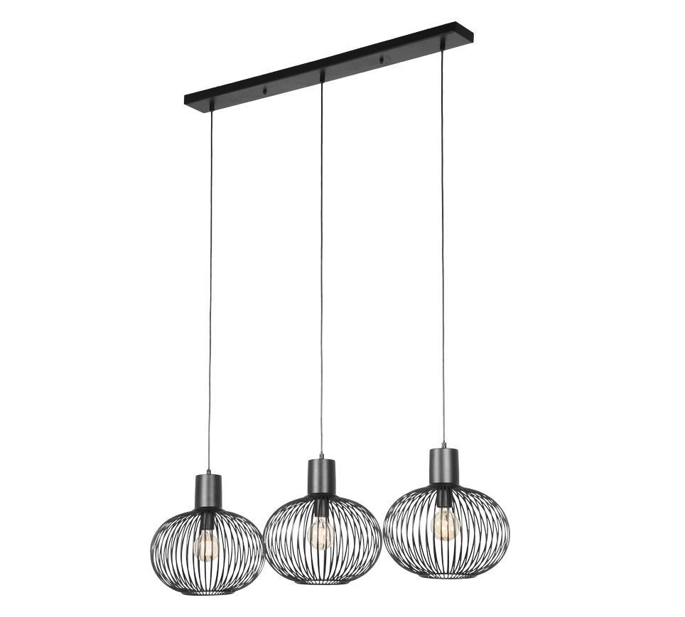 GILA | Pendant | Black mat | Metal