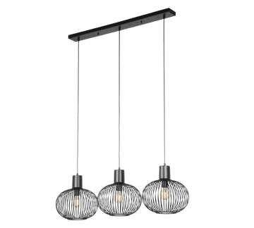 GILA | Pendant | Black mat | Metal