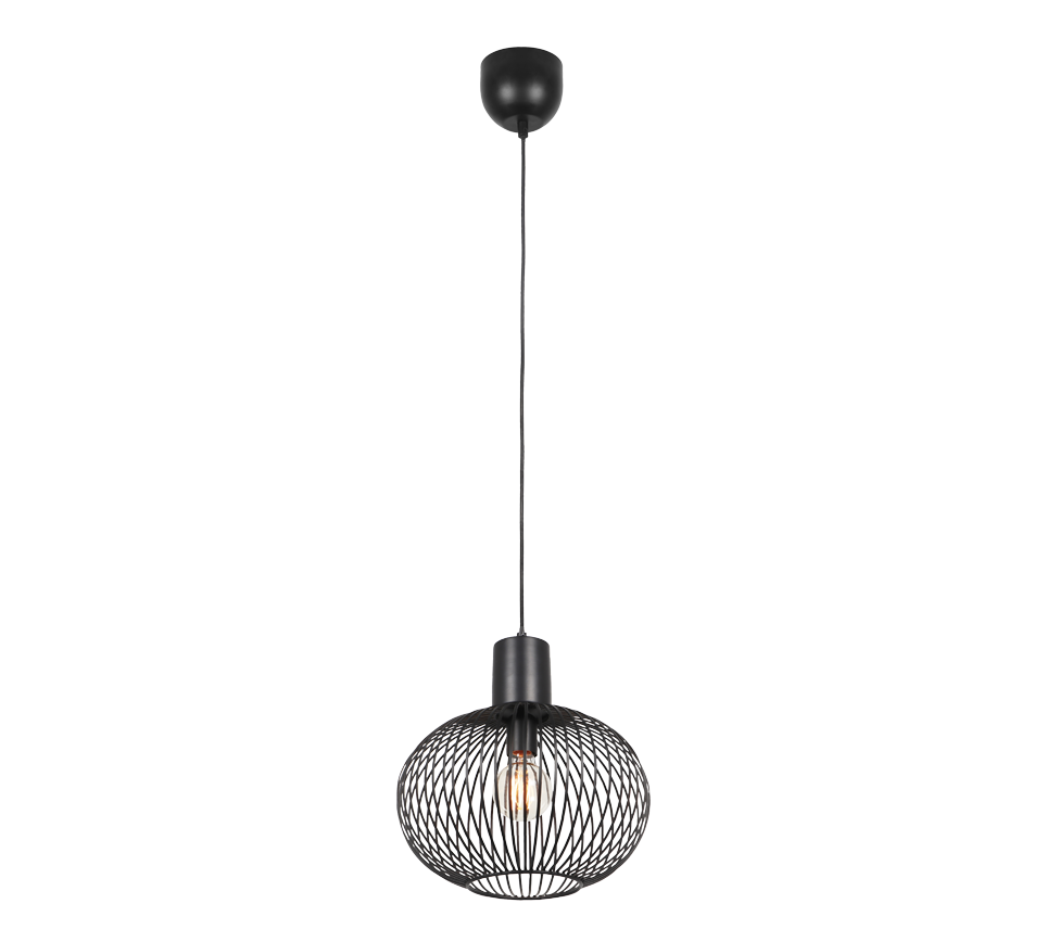 GILA | Pendant | Black mat | Metal