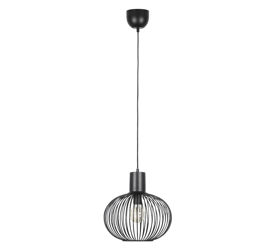 GILA | Pendant | Black mat | Metal