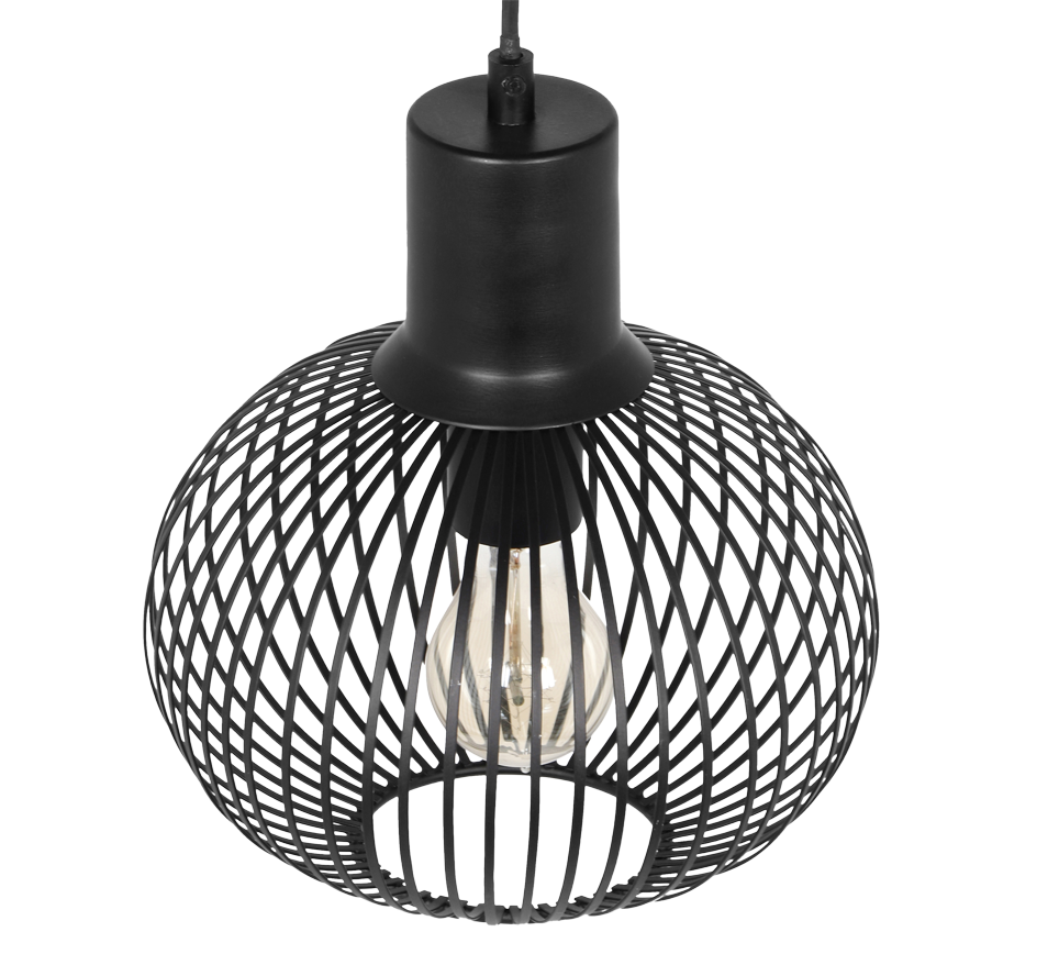 GILA | Pendant | Black mat | Metal
