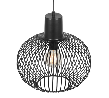 GILA | Pendant | Black mat | Metal