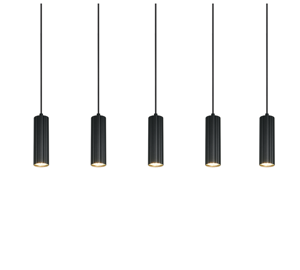 SOKA | Pendant | Black mat | Metal