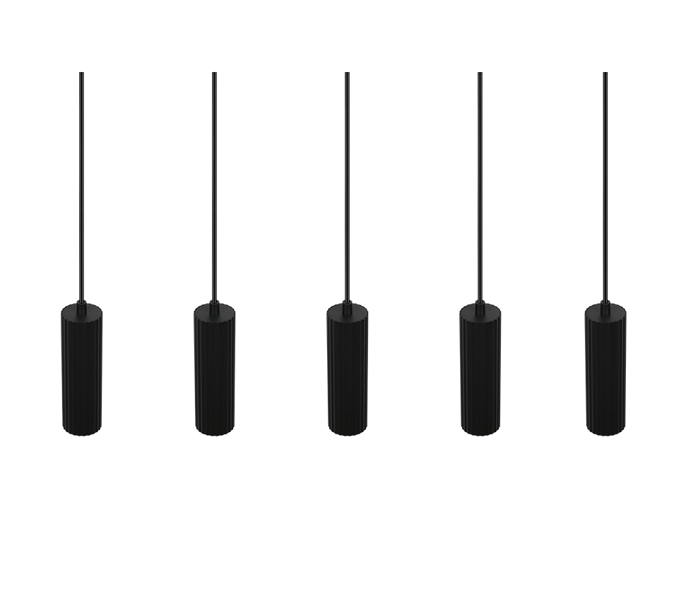 SOKA | Pendant | Black mat | Metal