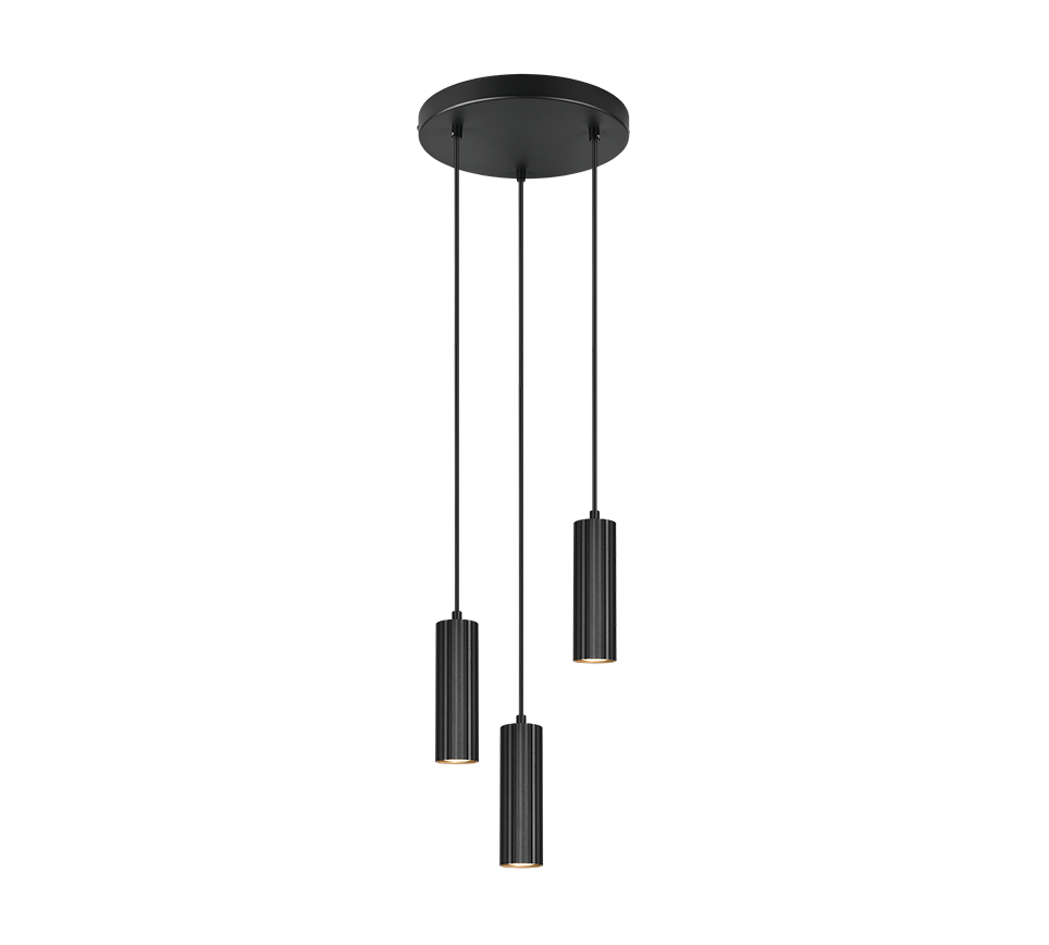SOKA | Pendant | Black mat | Metal