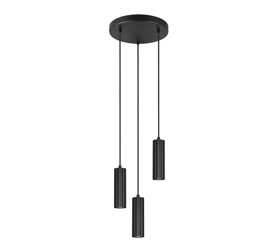 SOKA | Pendant | Black mat | Metal