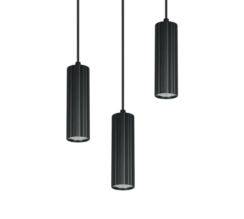SOKA | Pendant | Black mat | Metal