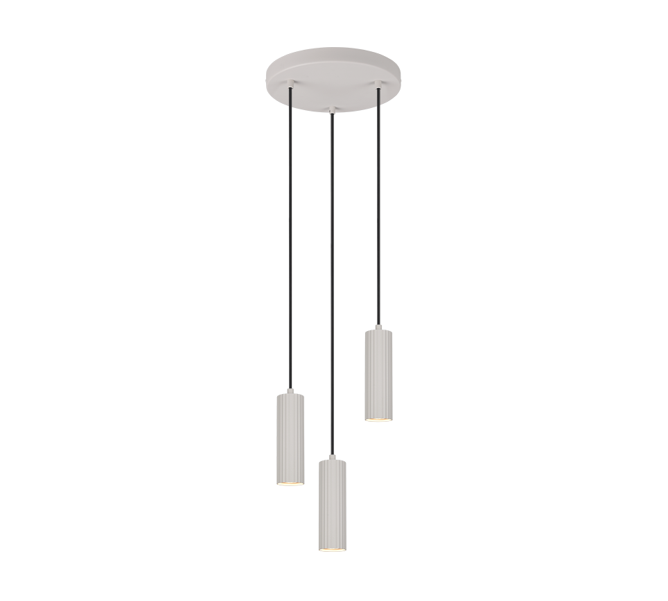 SOKA | Pendant | Warm grey | Metal