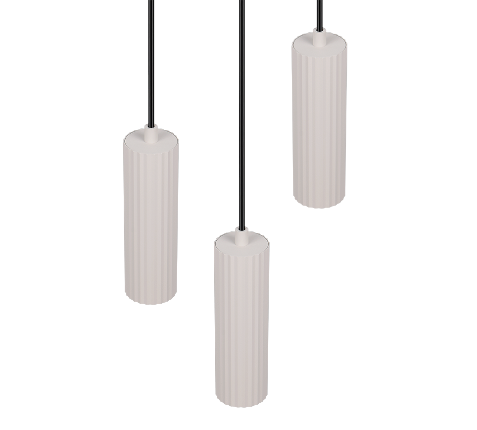 SOKA | Pendant | Warm grey | Metal