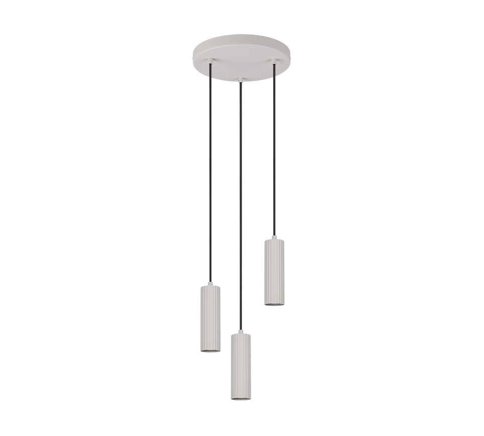 SOKA | Pendant | Warm grey | Metal