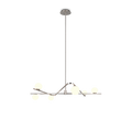 FLAMING | Pendant | Nickel mat | Metal