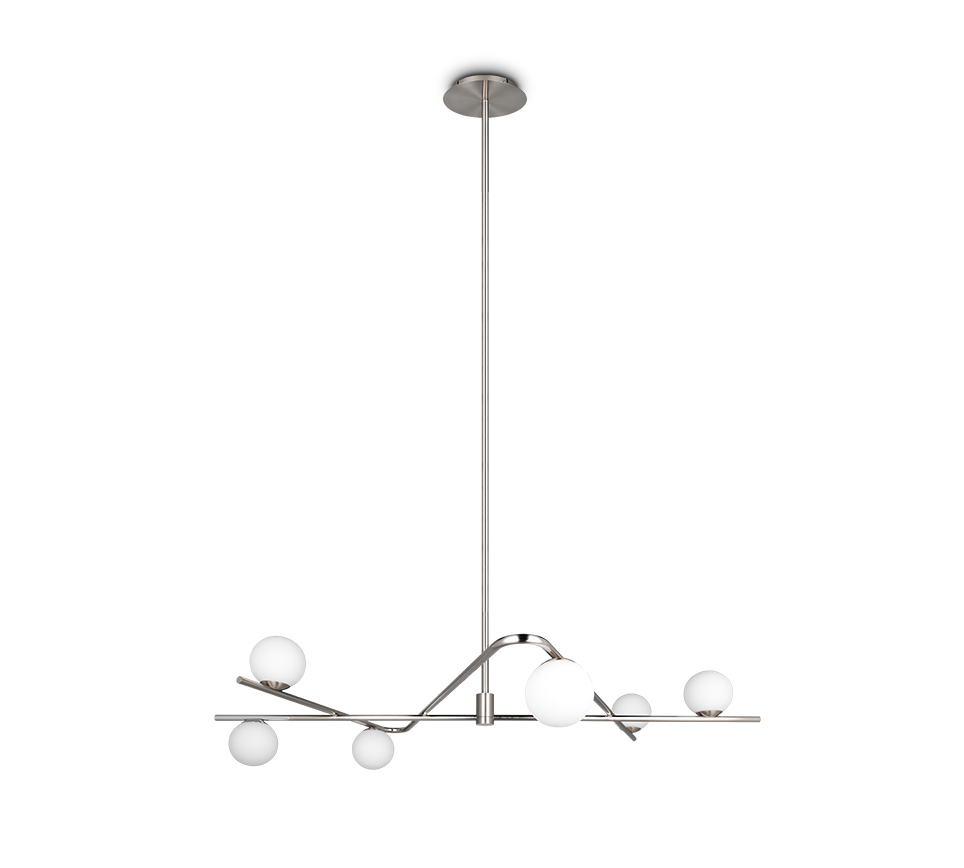 FLAMING | Pendant | Nickel mat | Metal