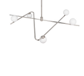 FLAMING | Pendant | Nickel mat | Metal