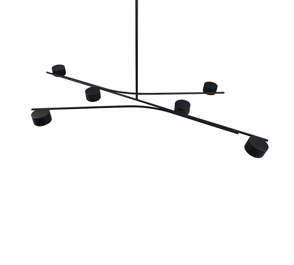 CODA | Pendant | Schwarz-Gold | Metal