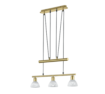 LEVISTO | Pendant | Brass mat | Metal