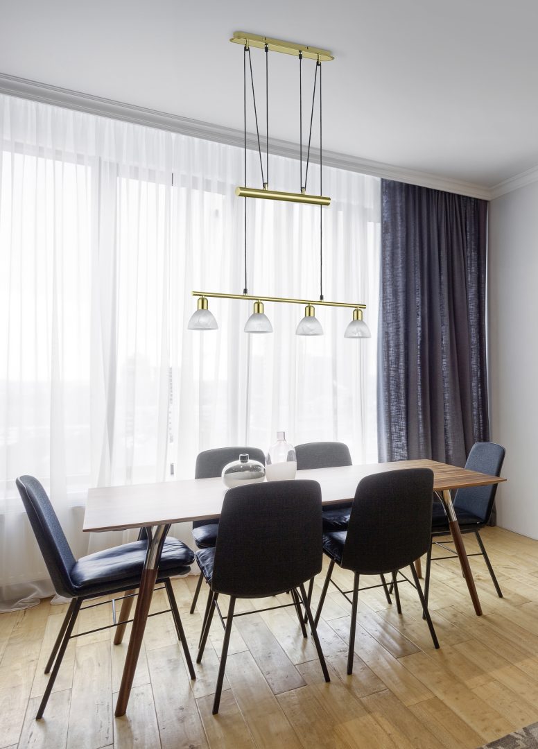 LEVISTO | Pendant | Brass mat | Metal