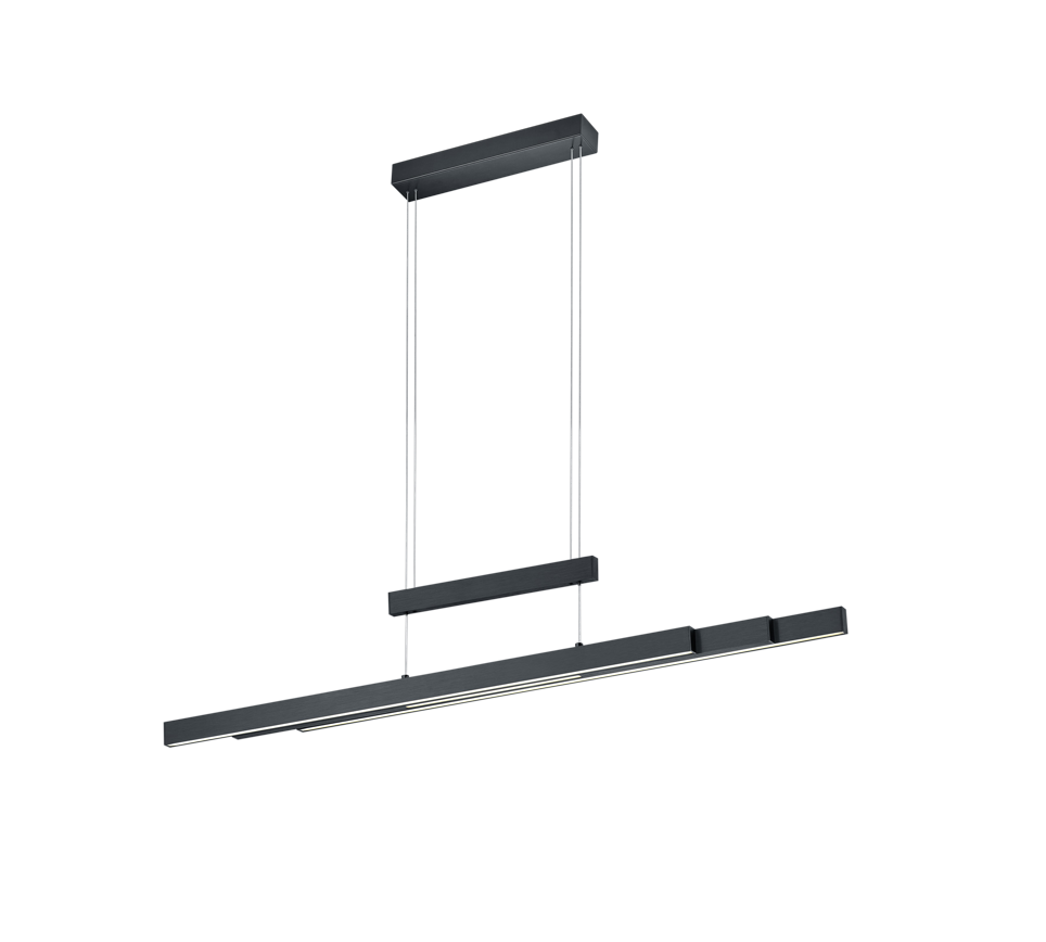 TRAJAN | Pendant | Black mat | Metal