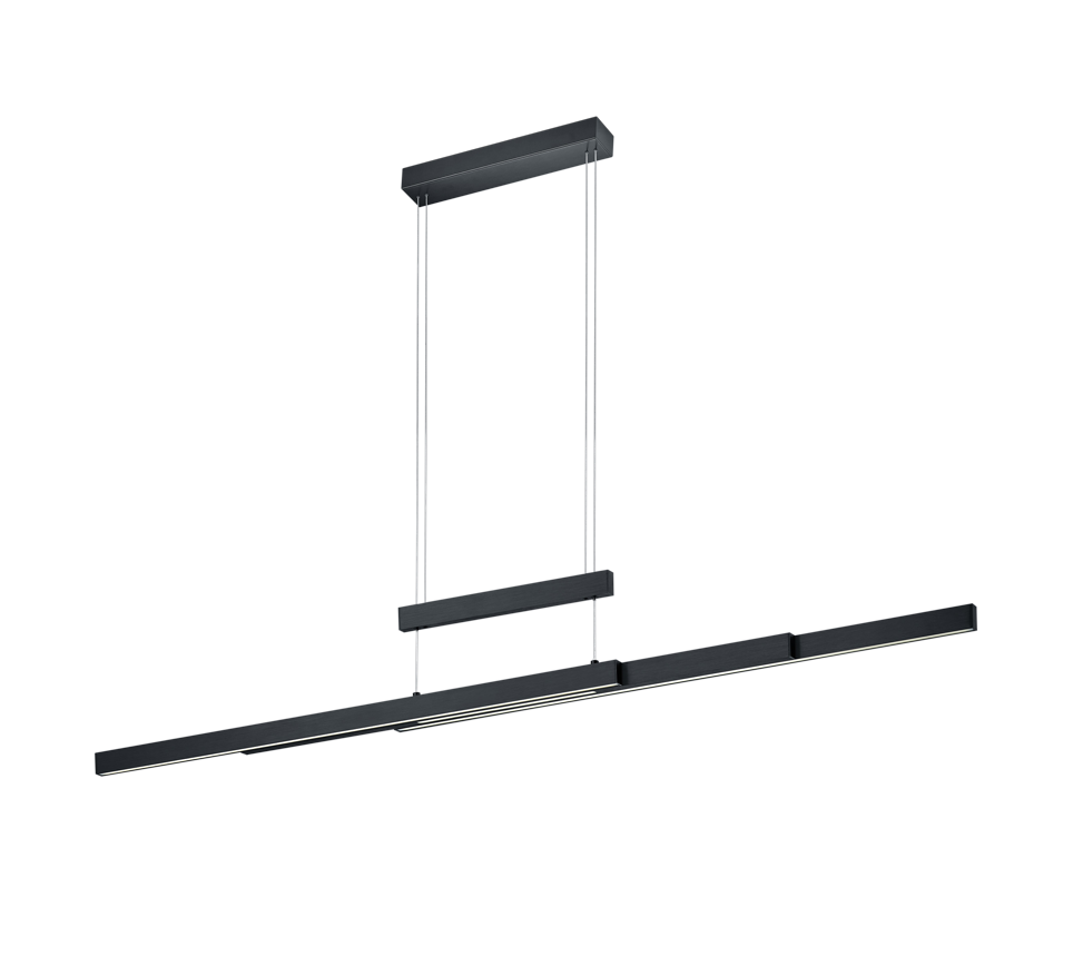 TRAJAN | Pendant | Black mat | Metal