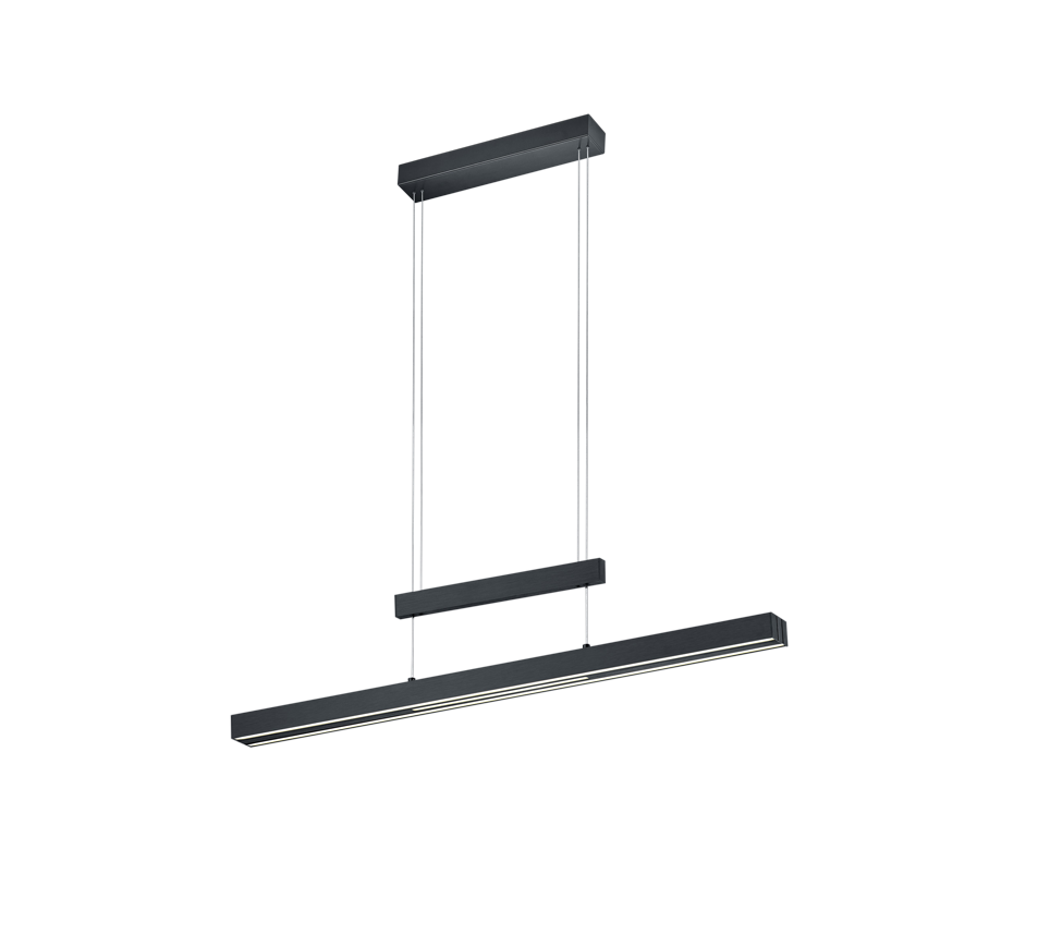 TRAJAN | Pendant | Black mat | Metal