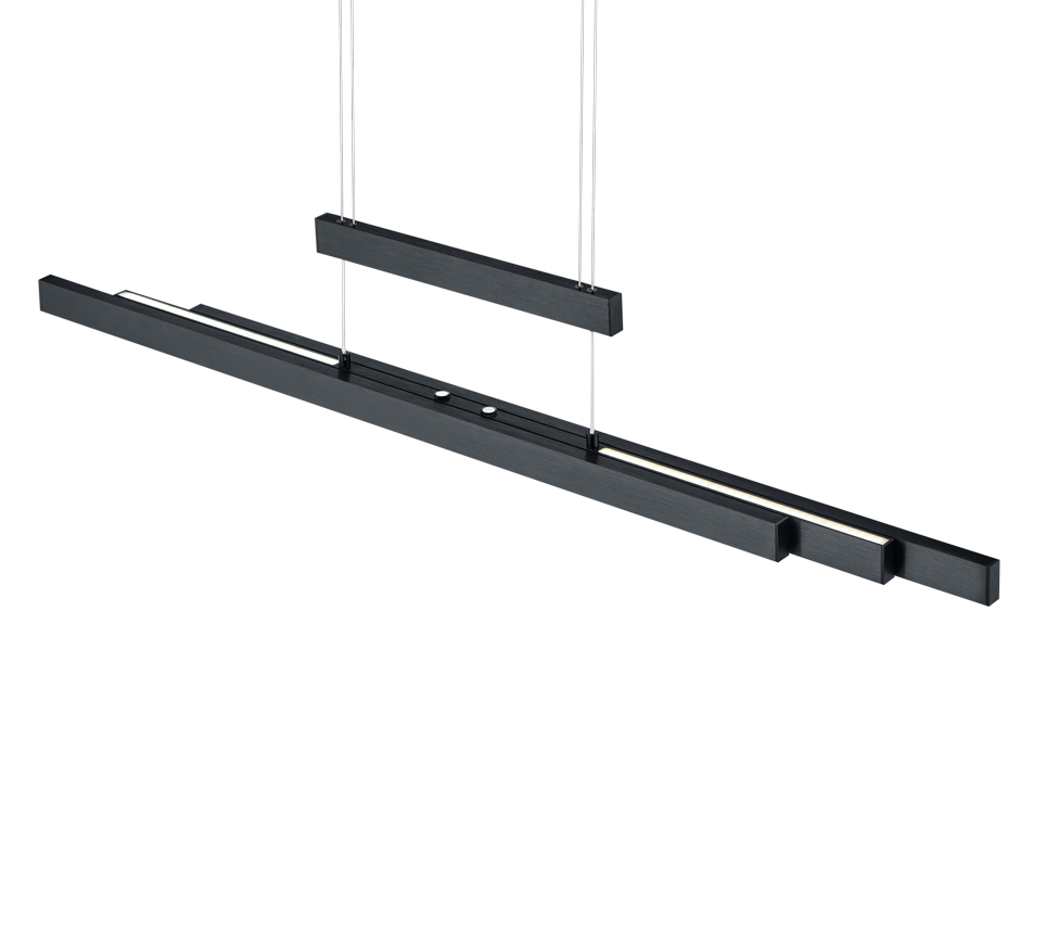 TRAJAN | Pendant | Black mat | Metal