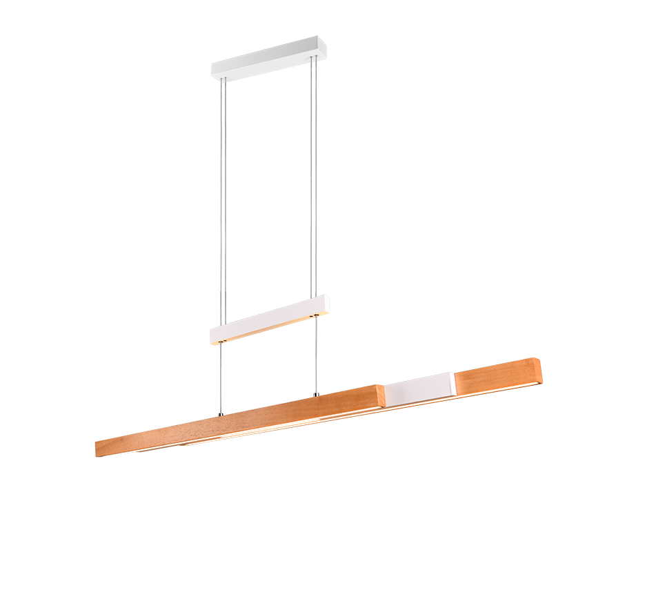 TRAJAN | Pendant | White mat | Metal