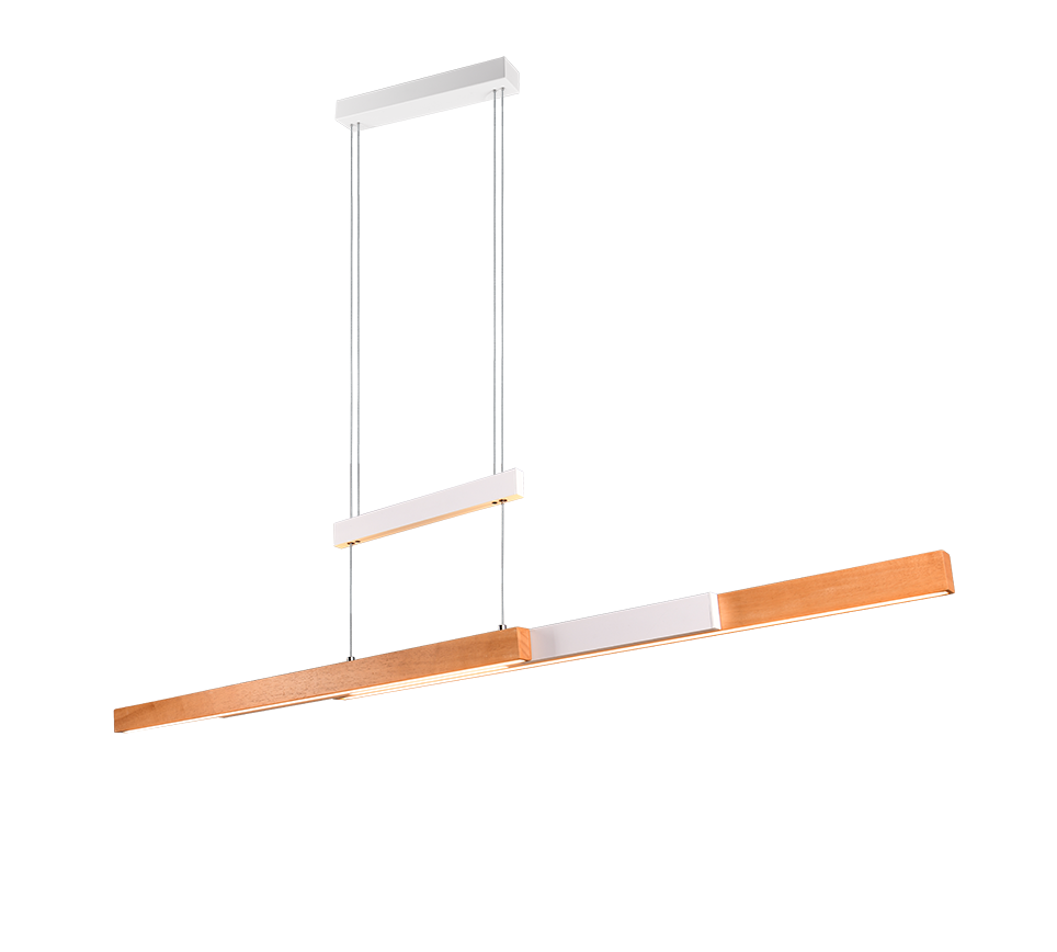 TRAJAN | Pendant | White mat | Metal