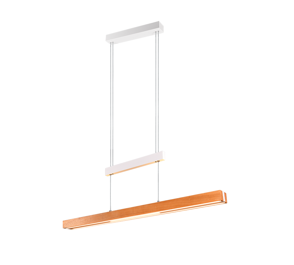 TRAJAN | Pendant | White mat | Metal