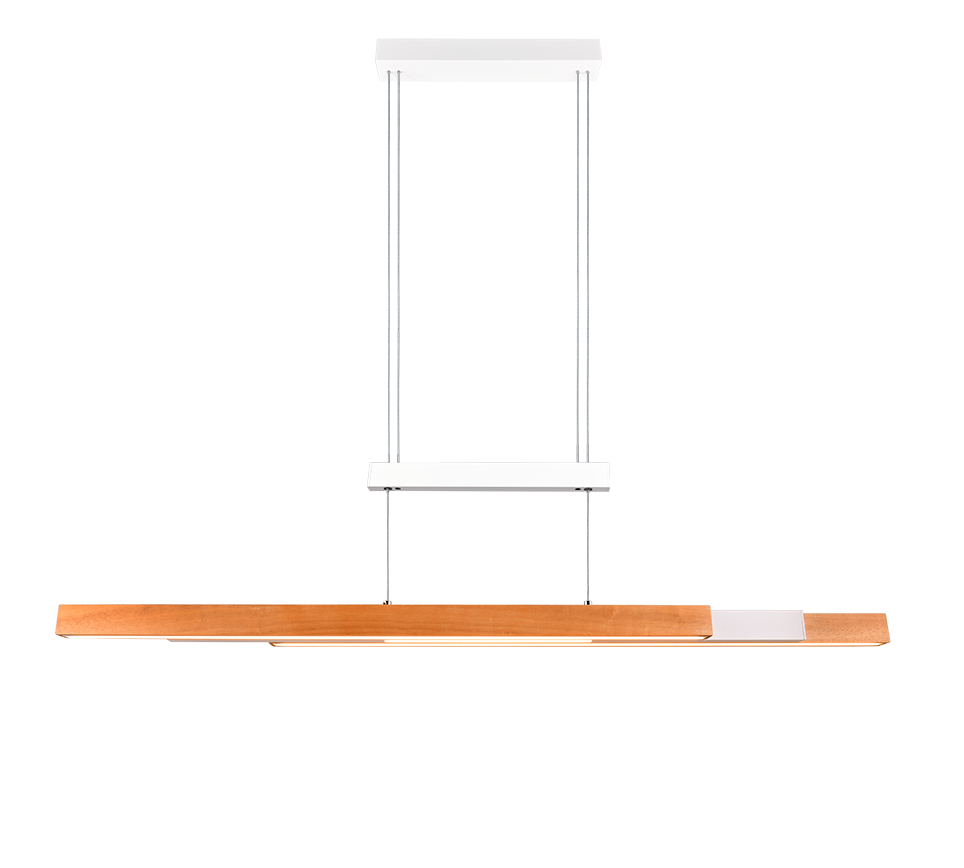 TRAJAN | Pendant | White mat | Metal