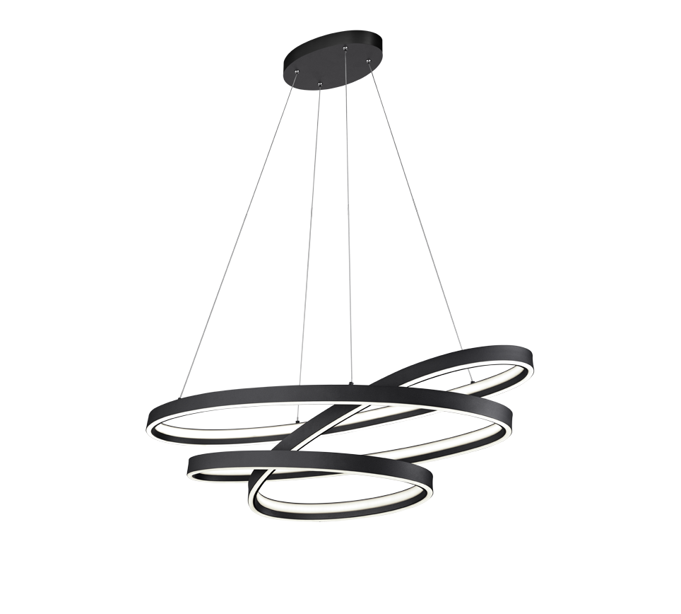 CIOLA | Pendant | Black mat | Metal