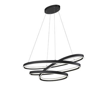 CIOLA | Pendant | Black mat | Metal