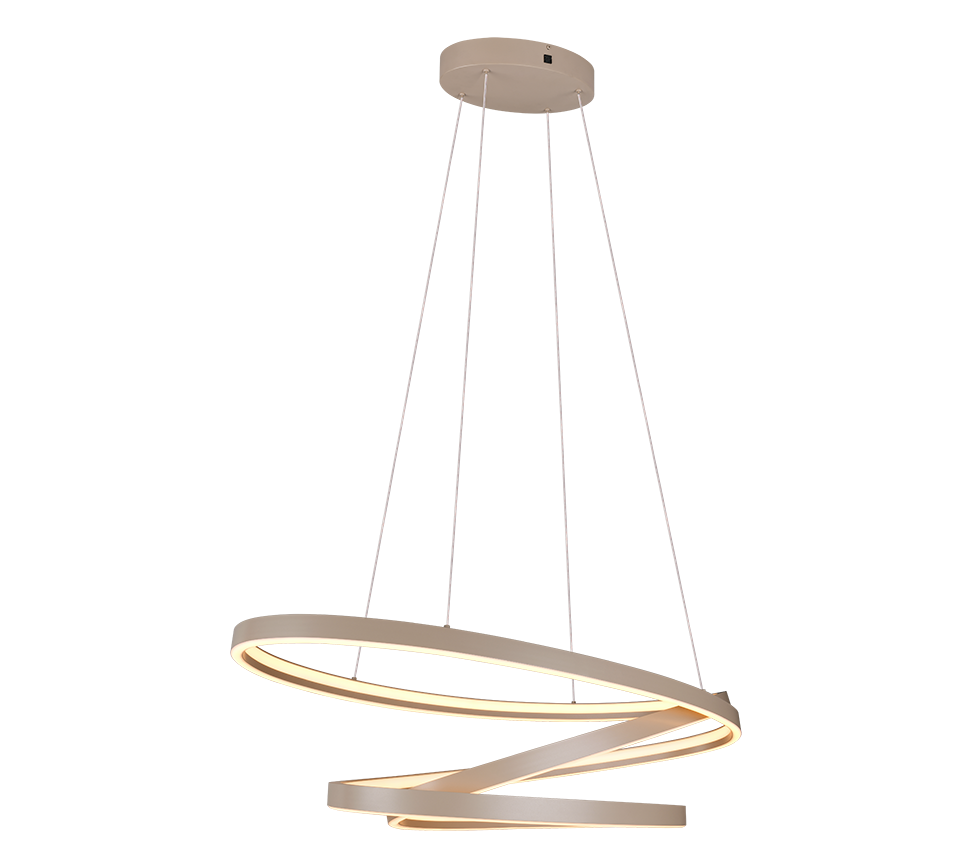 CIOLA | Pendant | Taupe | Metal